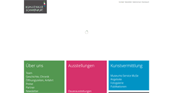Desktop Screenshot of kunsthalle-schweinfurt.de